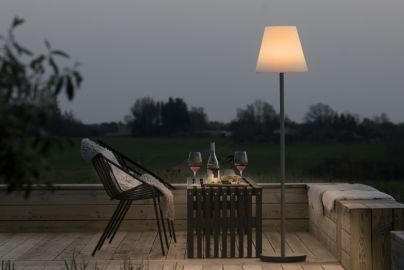 Tisvilde lounge lampe sort