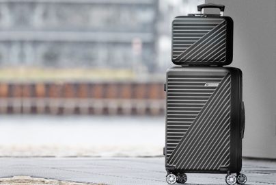 Tobias Jacobsen kuffert og carry-on-trolley